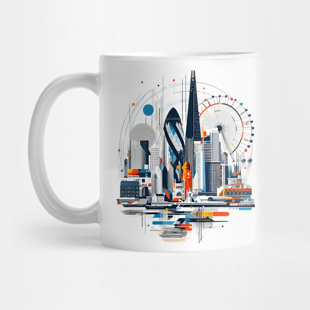 Skyline London by sapphire seaside studio